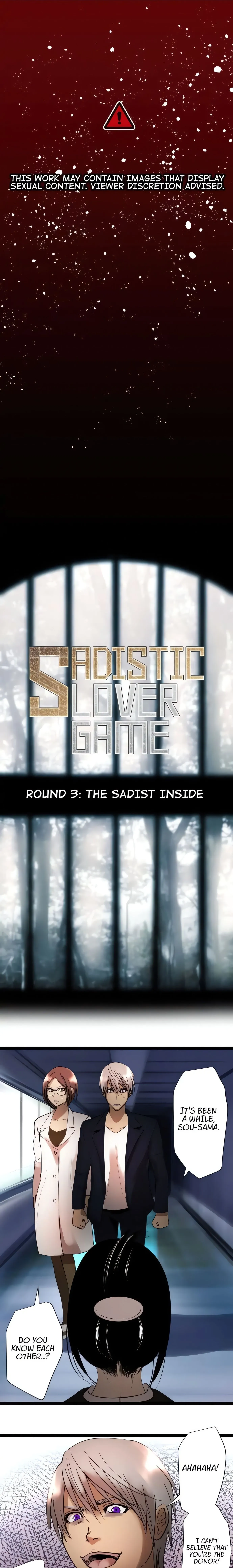 Read Sadistic Lover Game chapter 3 image 0 on Lezhin