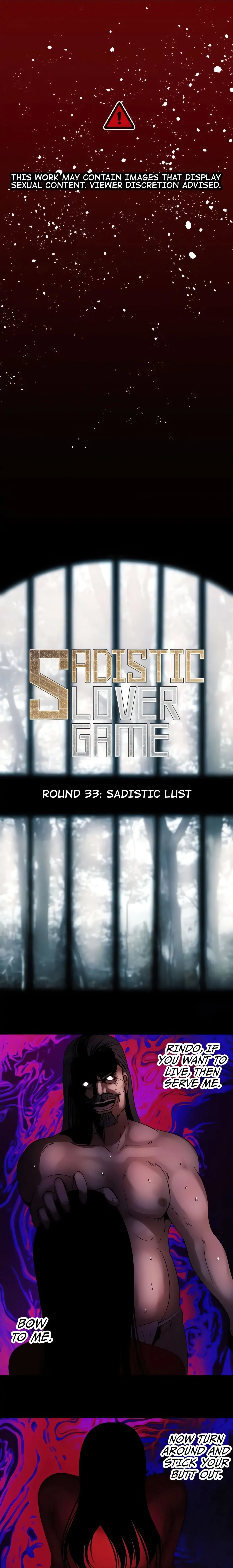 Read Sadistic Lover Game chapter 33 image 0 on Lezhin