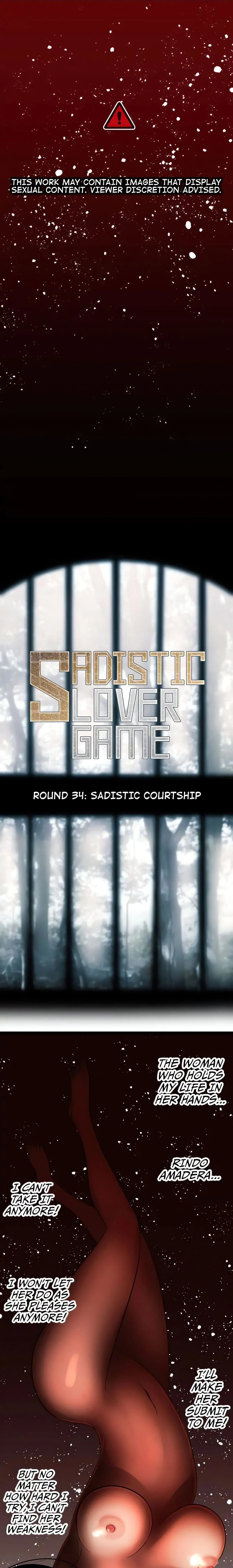 Read Sadistic Lover Game chapter 34 image 0 on Lezhin