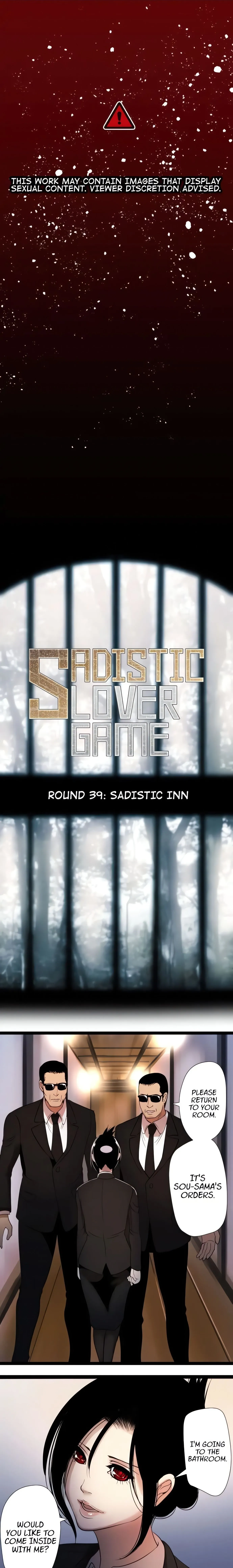 Read Sadistic Lover Game chapter 39 image 0 on Lezhin