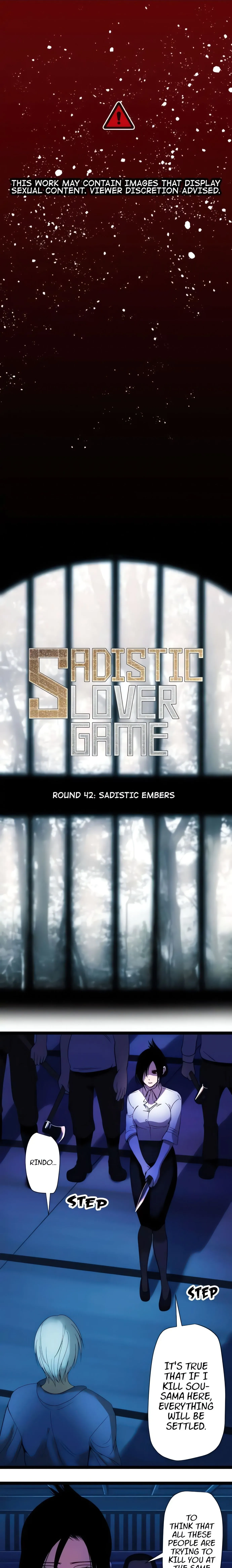 Read Sadistic Lover Game chapter 42 image 0 on Lezhin