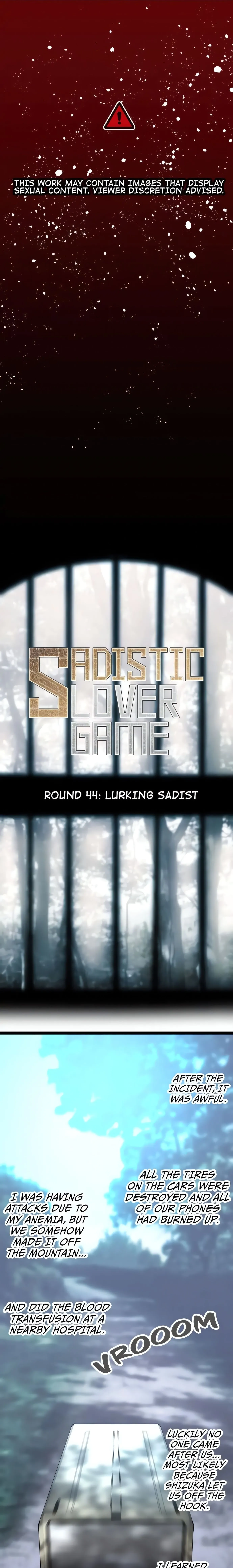 Read Sadistic Lover Game chapter 44 image 0 on Lezhin
