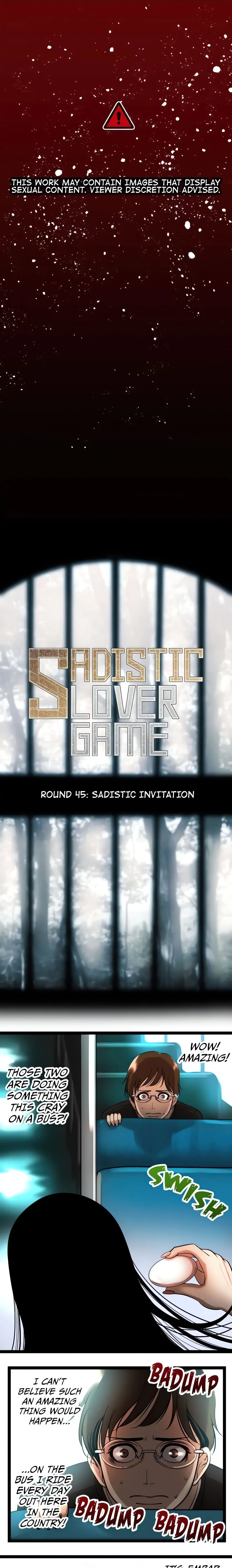 Read Sadistic Lover Game chapter 45 image 0 on Lezhin