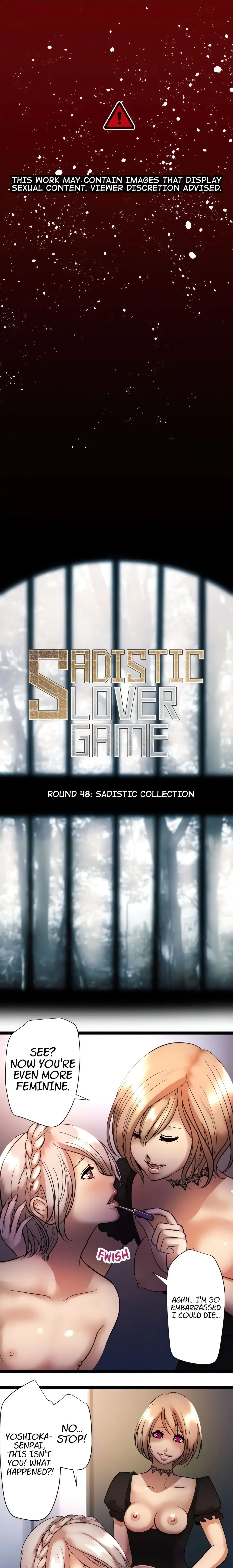 Read Sadistic Lover Game chapter 48 image 0 on Lezhin