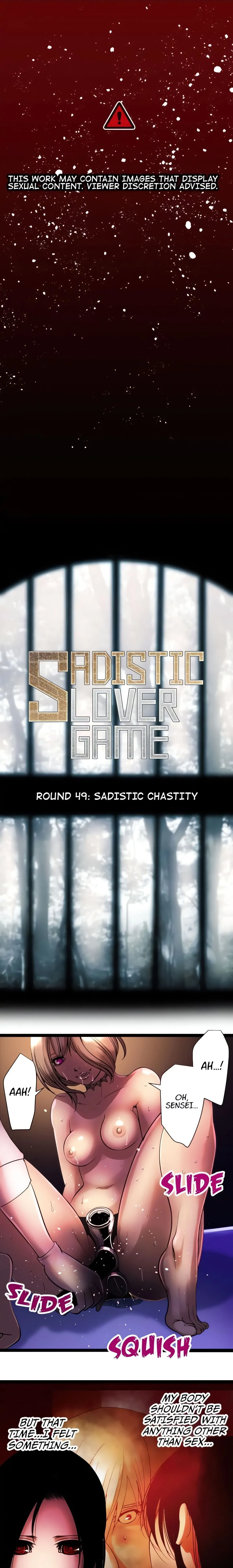 Read Sadistic Lover Game chapter 49 image 0 on Lezhin