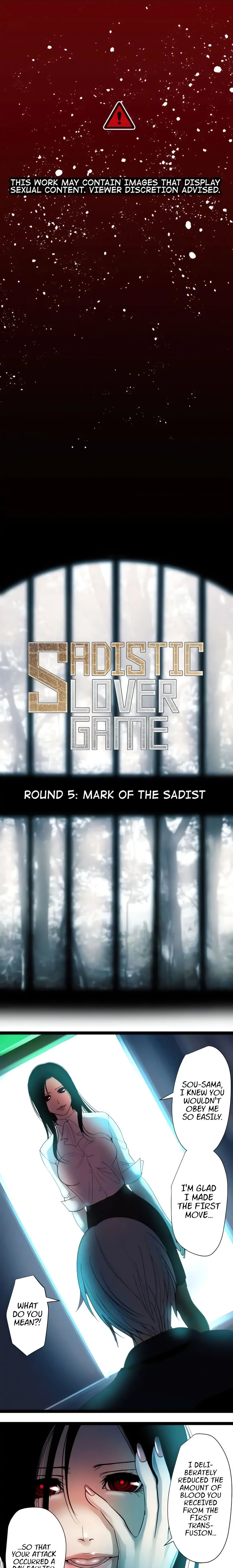 Read Sadistic Lover Game chapter 5 image 0 on Lezhin