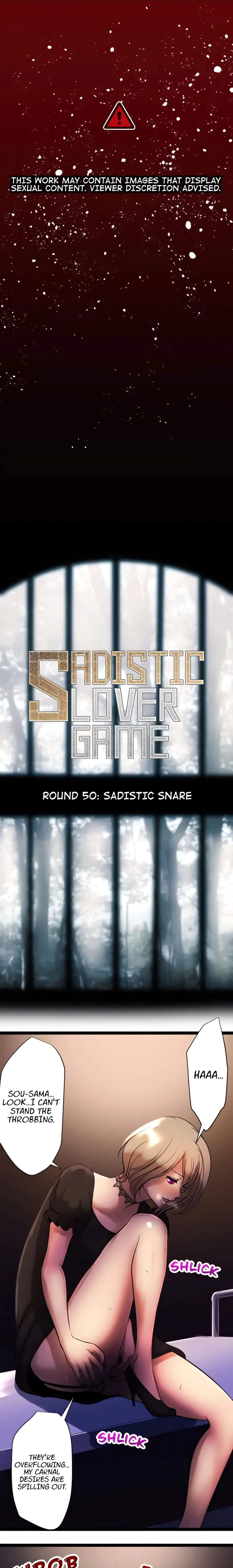 Read Sadistic Lover Game chapter 50 image 0 on Lezhin