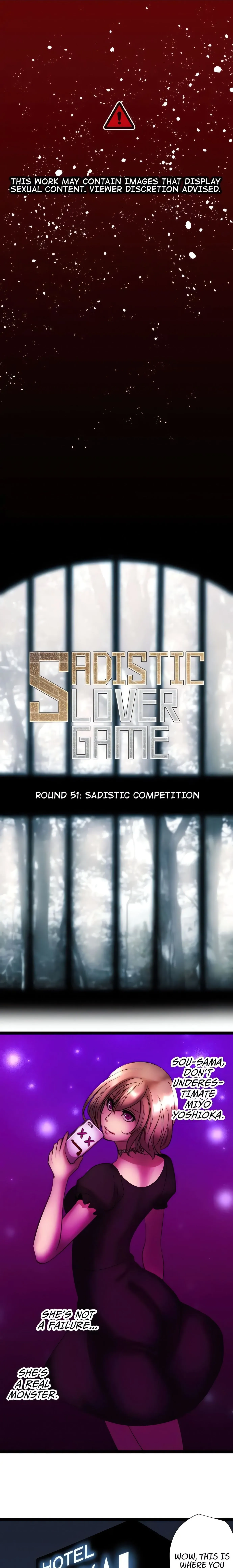 Read Sadistic Lover Game chapter 51 image 0 on Lezhin