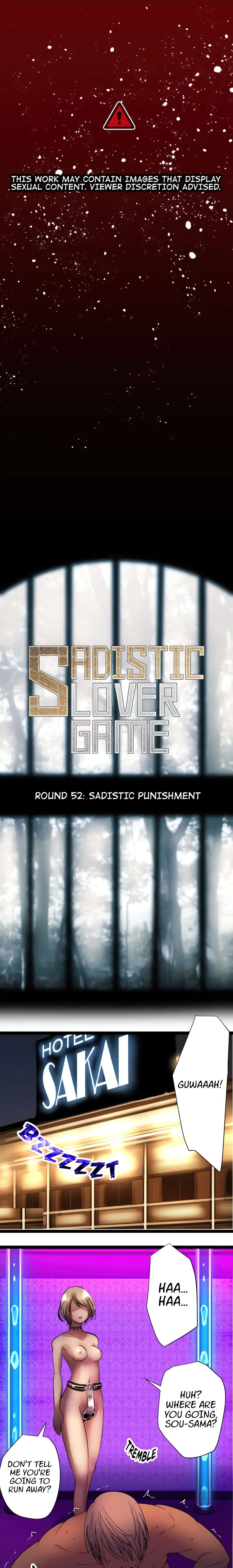 Read Sadistic Lover Game chapter 52 image 0 on Lezhin