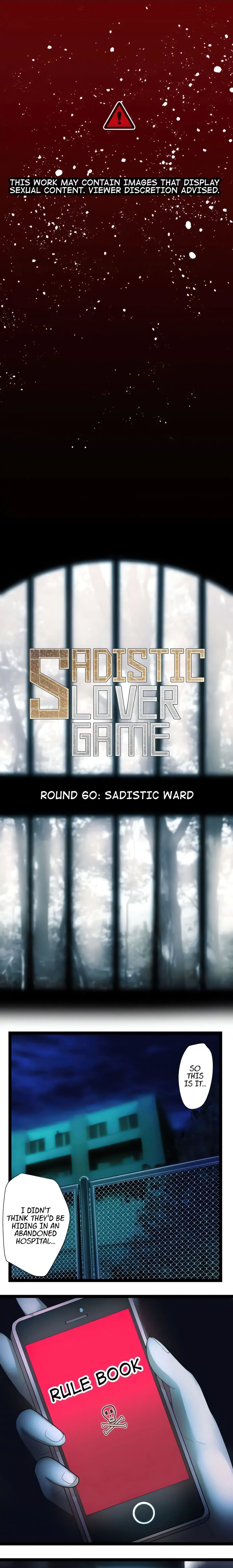 Read Sadistic Lover Game chapter 60 image 0 on Lezhin