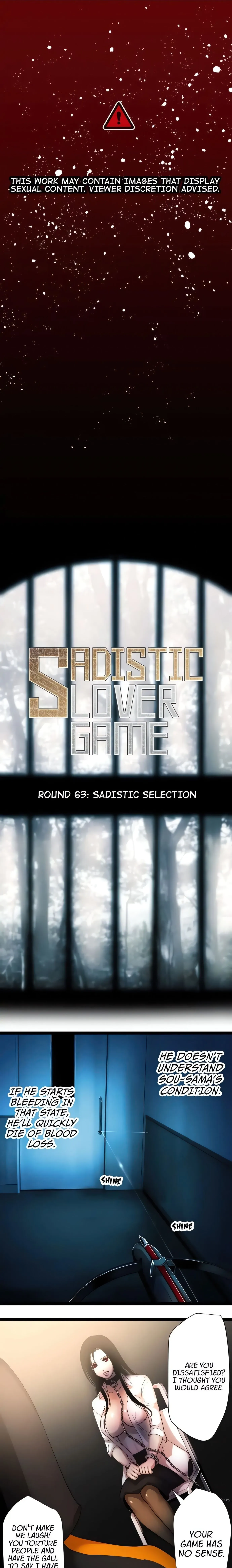 Read Sadistic Lover Game chapter 63 image 0 on Lezhin
