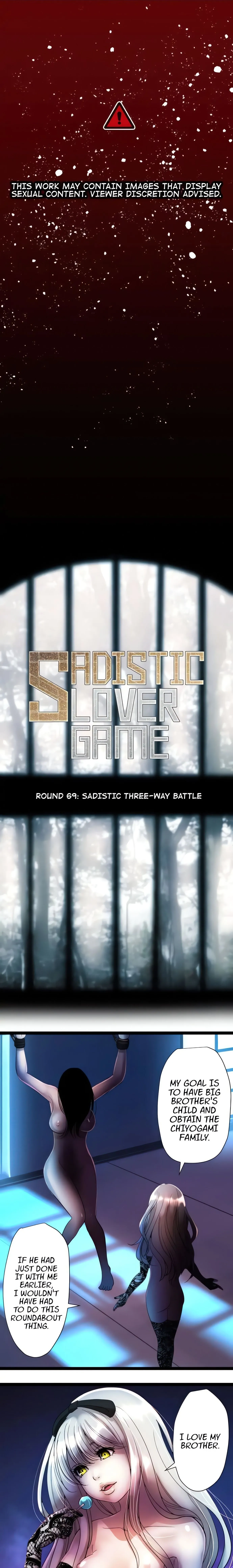 Read Sadistic Lover Game chapter 69 image 0 on Lezhin