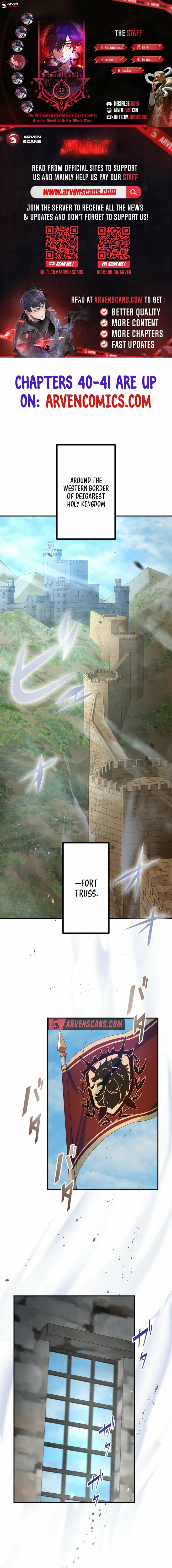 Saikyou Ansatsusha, Class Ten'i de Isekai e Chapter 39 page 1 - 