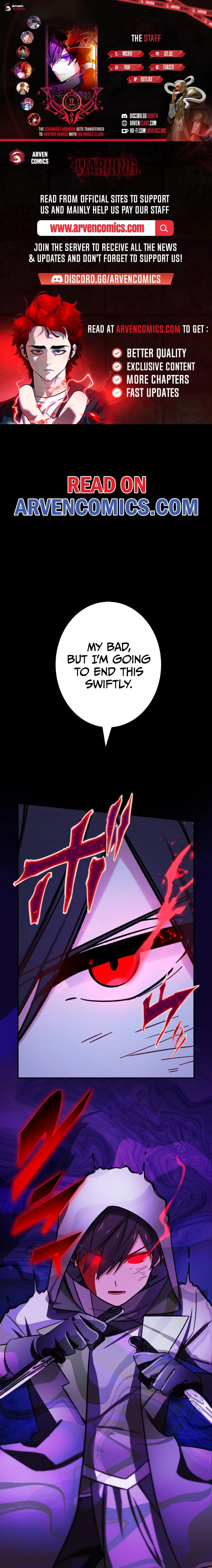 Saikyou Ansatsusha, Class Ten'i de Isekai e Chapter 72 page 1 - 