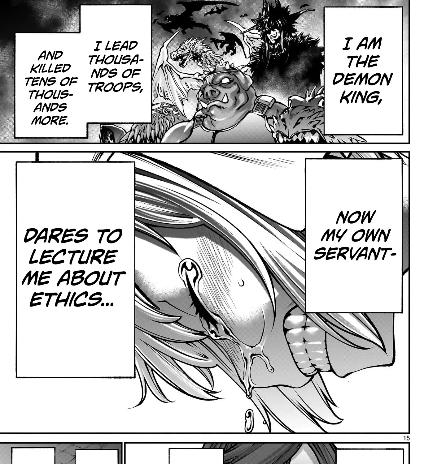 Read Saikyou Skill "Inochigoi" de Kuyashii Kedo Musou Shi Chau Moto Maou-sama no Sekai Seifuku Katsudou chapter 11 image 26 on Lezhin