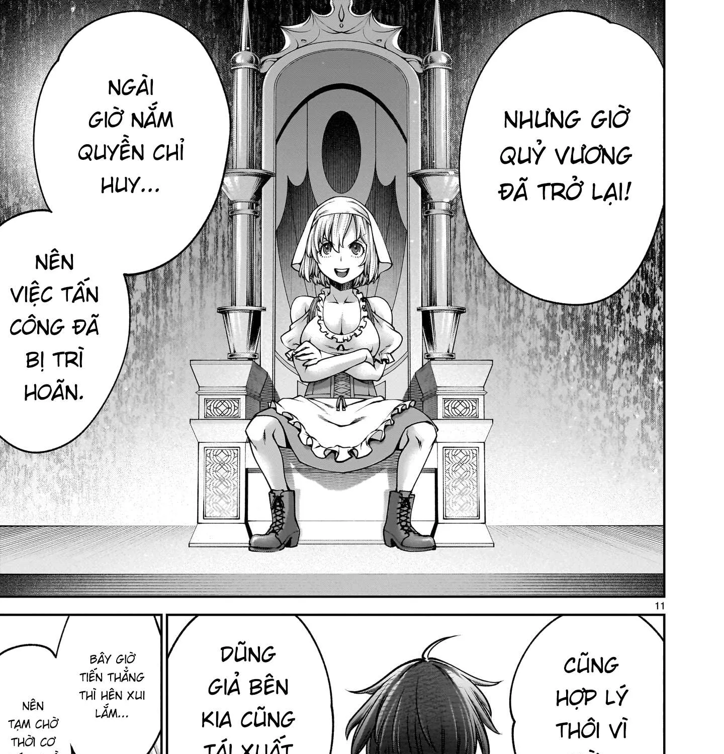 Read Saikyou Skill "Inochigoi" de Kuyashii Kedo Musou Shi Chau Moto Maou-sama no Sekai Seifuku Katsudou chapter 18 image 19 on Lezhin