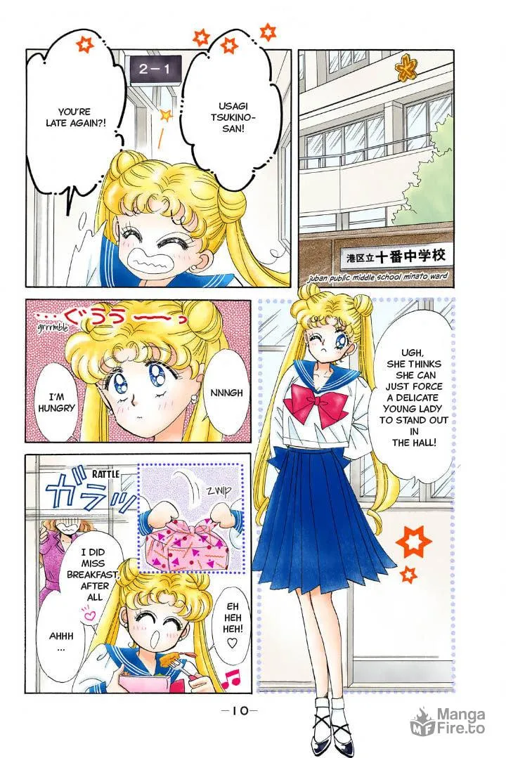 Read Sailor Moon (Colored) chapter 1 image 5 on Lezhin