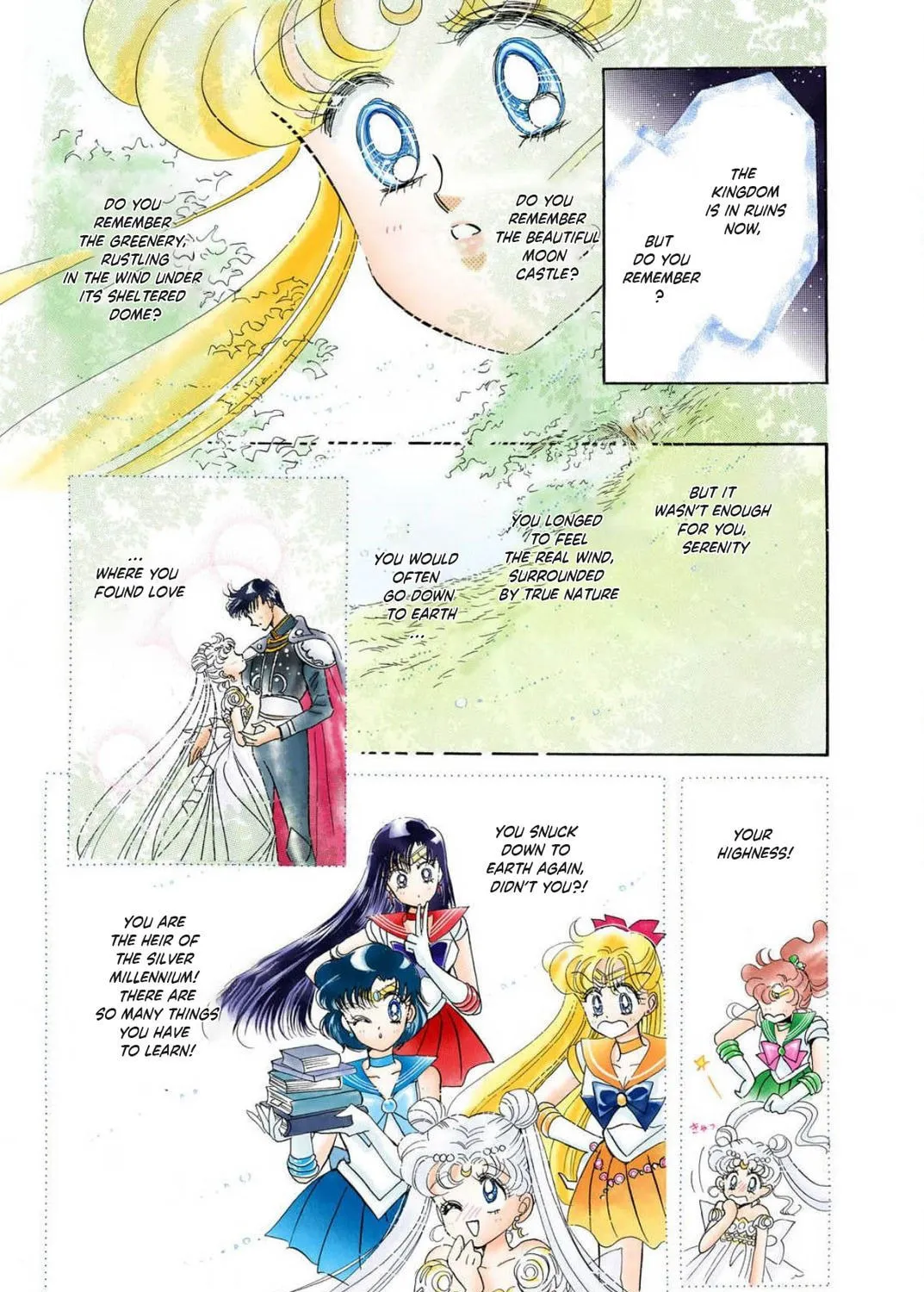 Read Sailor Moon (Colored) chapter 10 image 54 on Lezhin