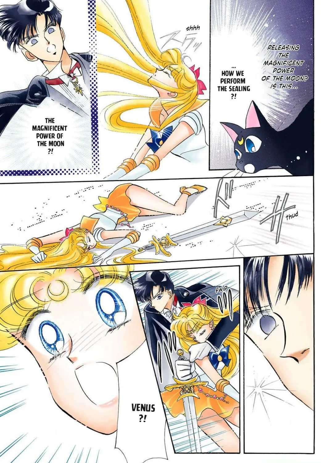 Read Sailor Moon (Colored) chapter 12 image 54 on Lezhin