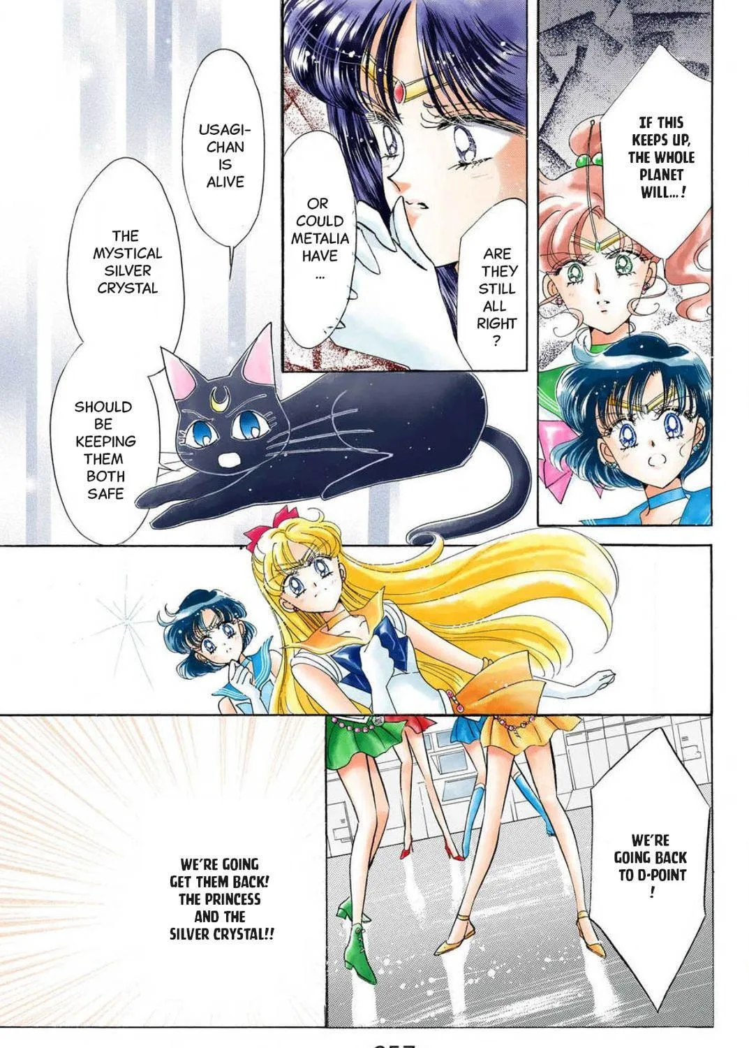 Read Sailor Moon (Colored) chapter 13 image 48 on Lezhin