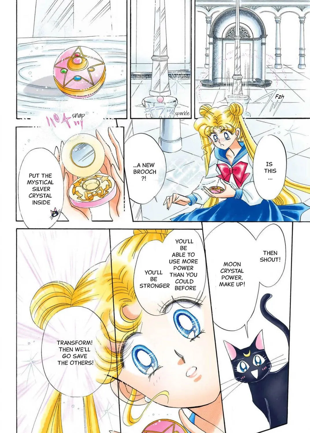 Read Sailor Moon (Colored) chapter 14 image 72 on Lezhin
