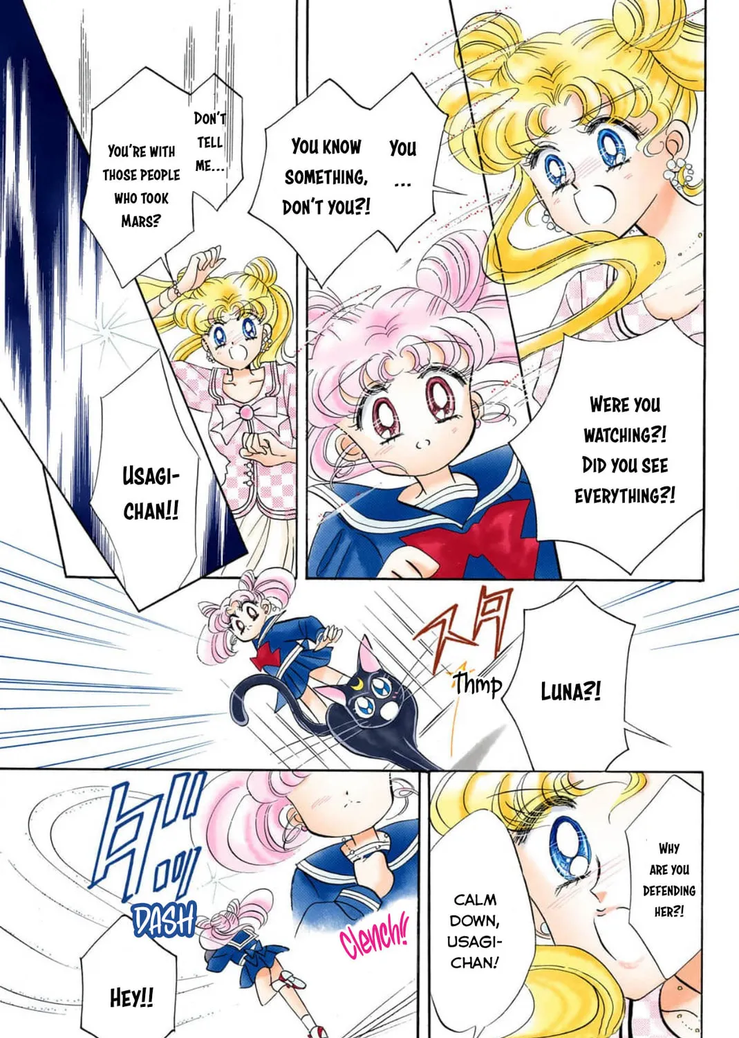 Read Sailor Moon (Colored) chapter 16 image 6 on Lezhin