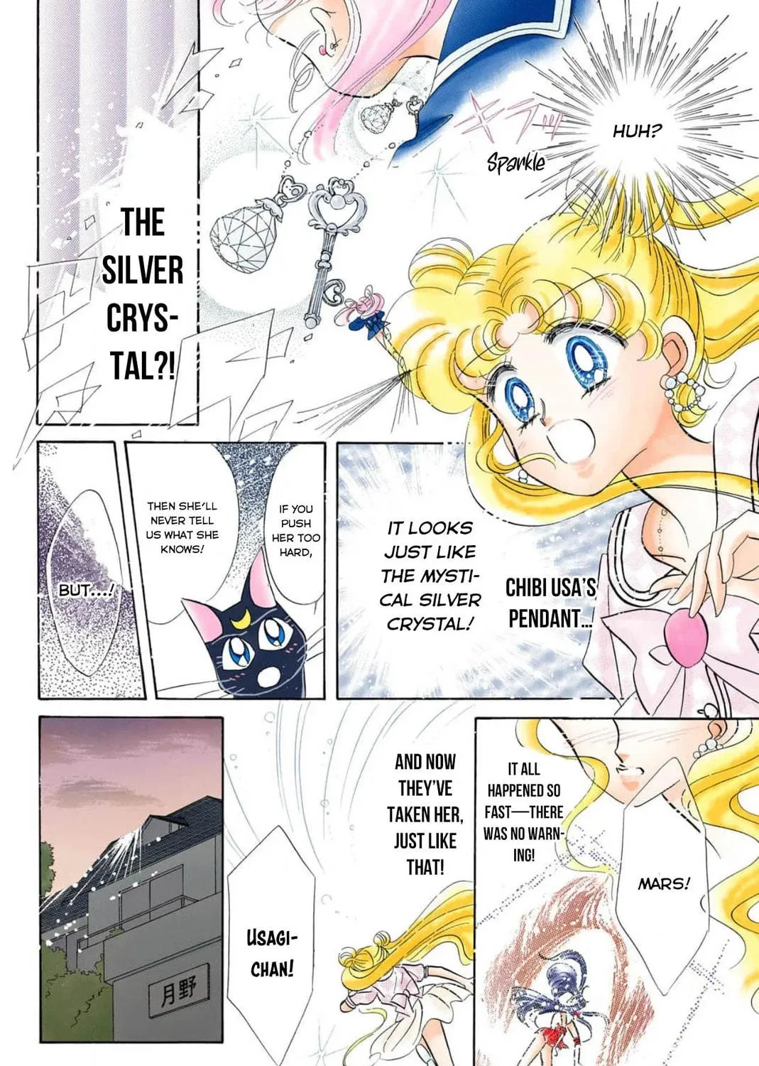 Read Sailor Moon (Colored) chapter 16 image 8 on Lezhin