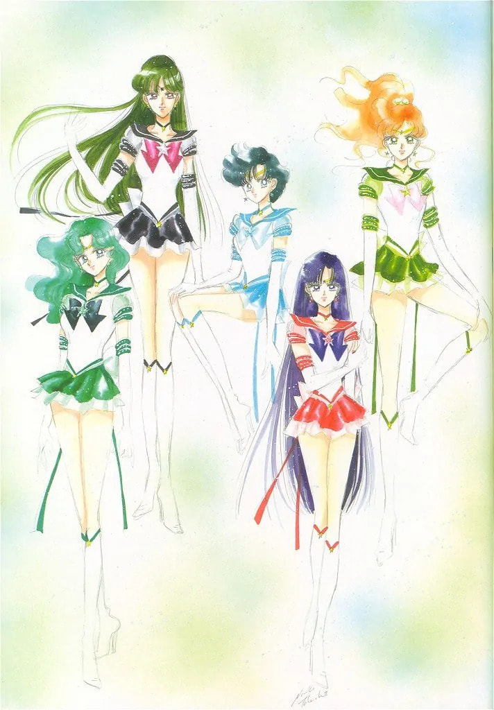 Read Sailor Moon (Colored) chapter 59.5 image 34 on Lezhin