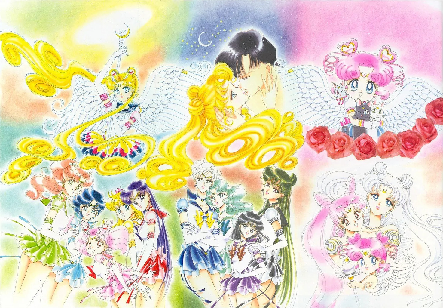 Read Sailor Moon (Colored) chapter 59.5 image 47 on Lezhin