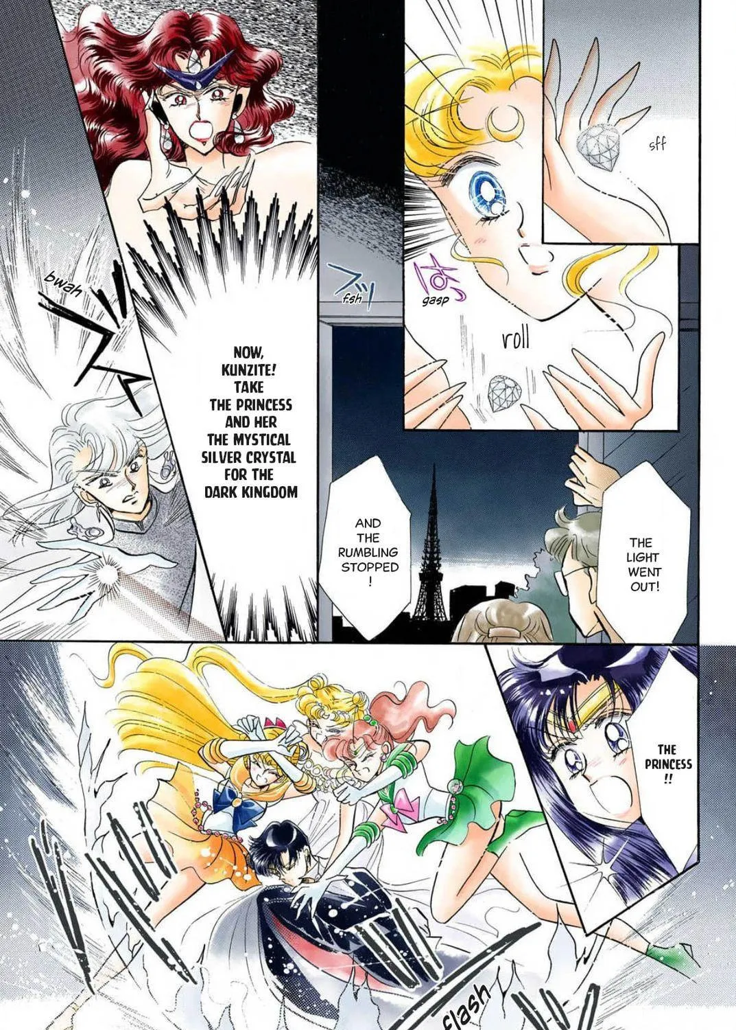 Read Sailor Moon (Colored) chapter 9 image 46 on Lezhin