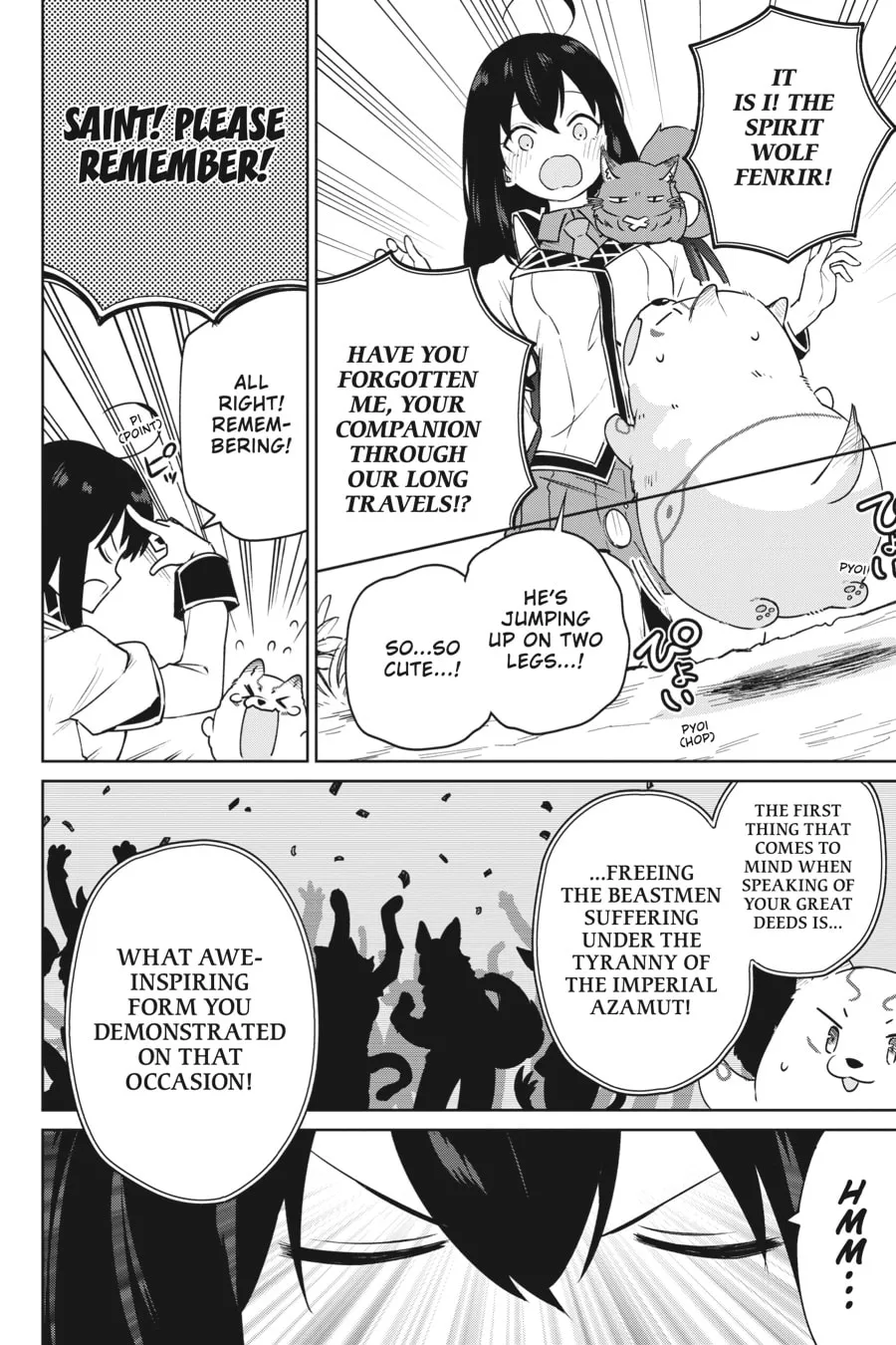 Saint? Nope, Just a Monster Tamer Passing Through Chapter 10 page 14 - 