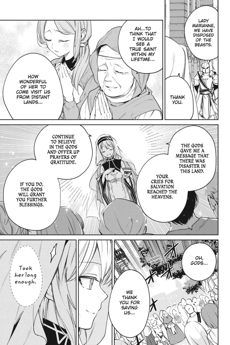 Saint? Nope, Just a Monster Tamer Passing Through Chapter 15 page 11 - 
