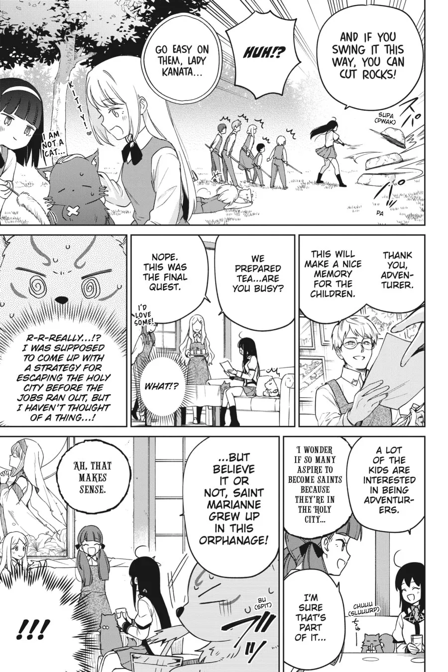Saint? Nope, Just a Monster Tamer Passing Through Chapter 17 page 13 - 