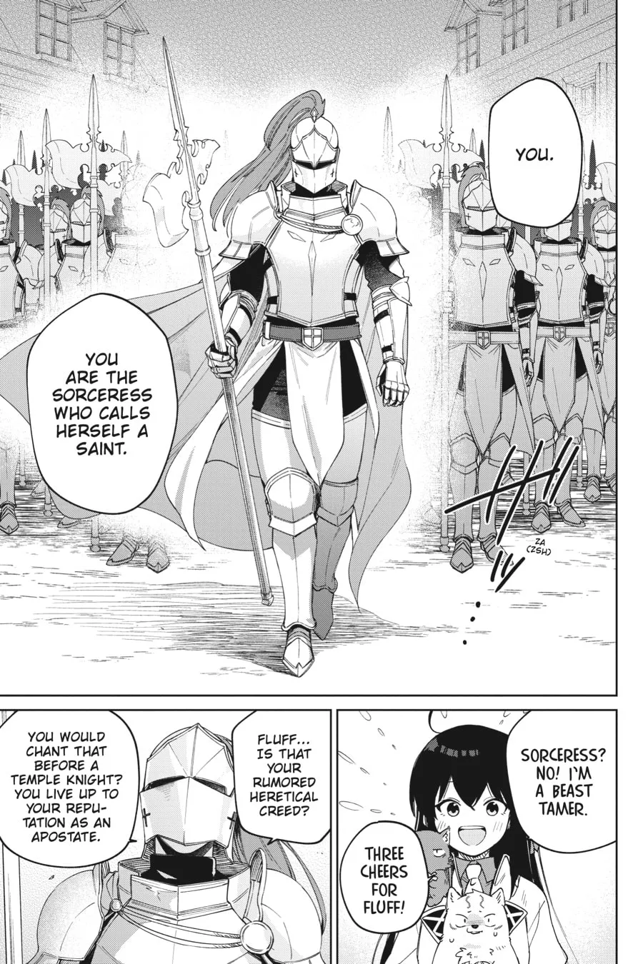 Saint? Nope, Just a Monster Tamer Passing Through Chapter 18 page 11 - 