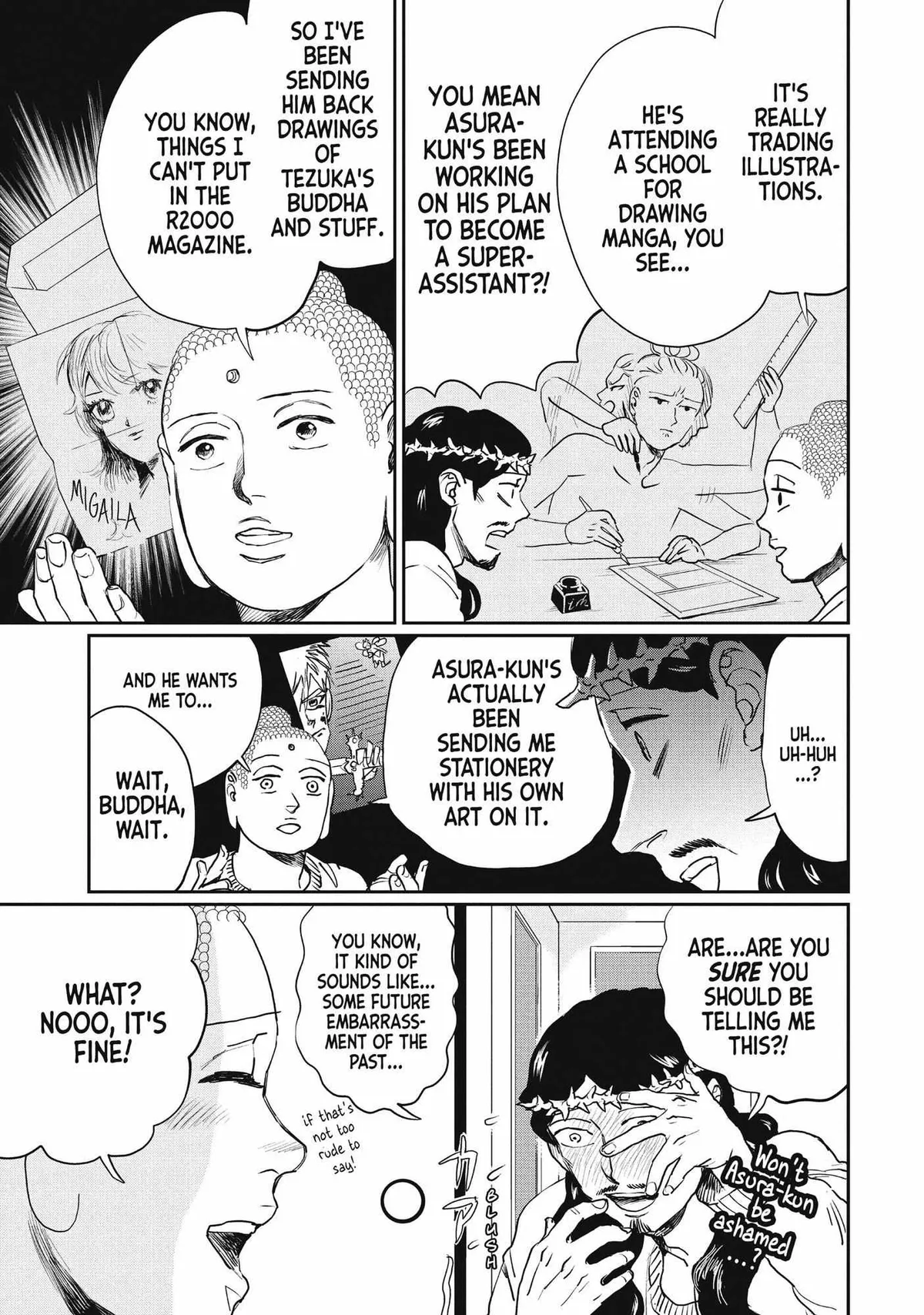 Read Saint Oniisan chapter 102 image 7 on Lezhin