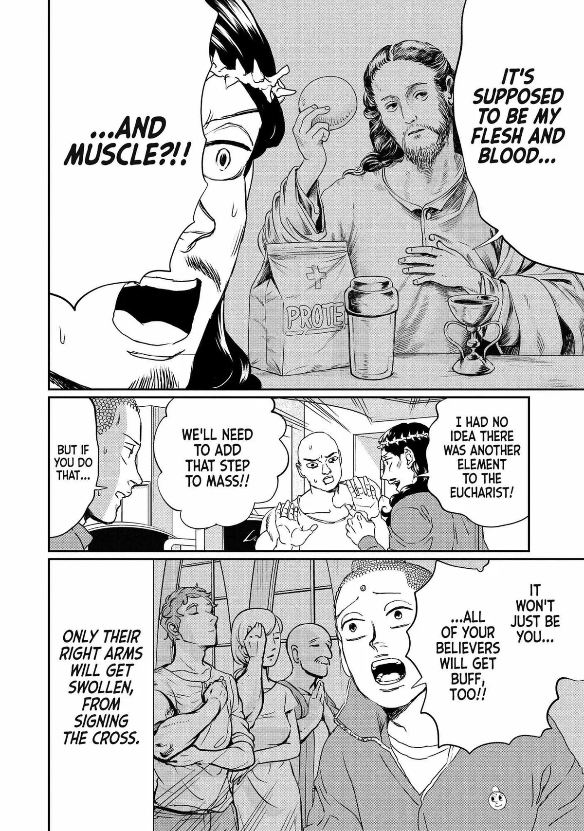 Read Saint Oniisan chapter 104 image 11 on Lezhin