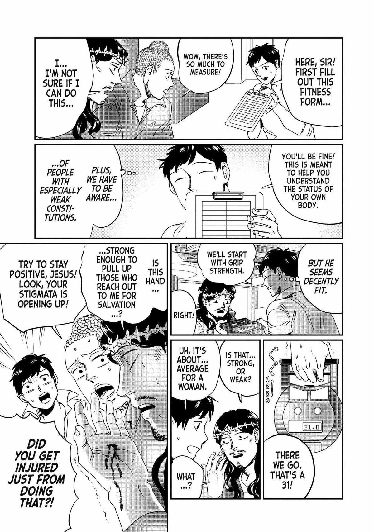 Read Saint Oniisan chapter 104 image 12 on Lezhin