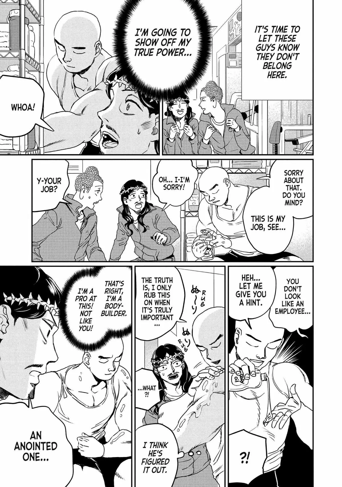 Read Saint Oniisan chapter 104 image 8 on Lezhin