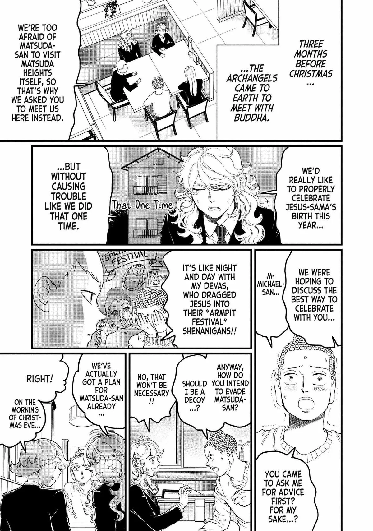Read Saint Oniisan chapter 110 image 1 on Lezhin