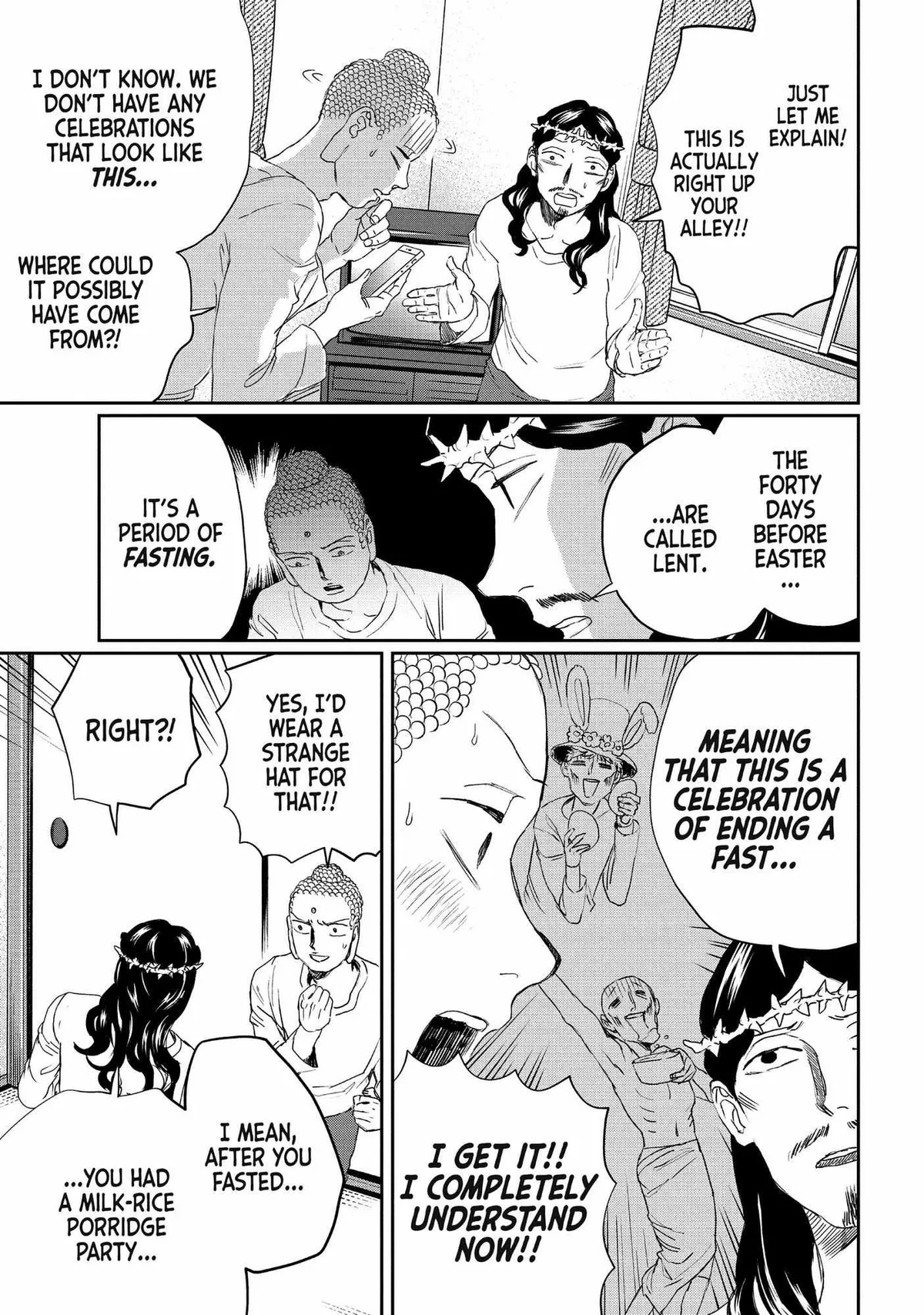 Read Saint Oniisan chapter 111 image 12 on Lezhin