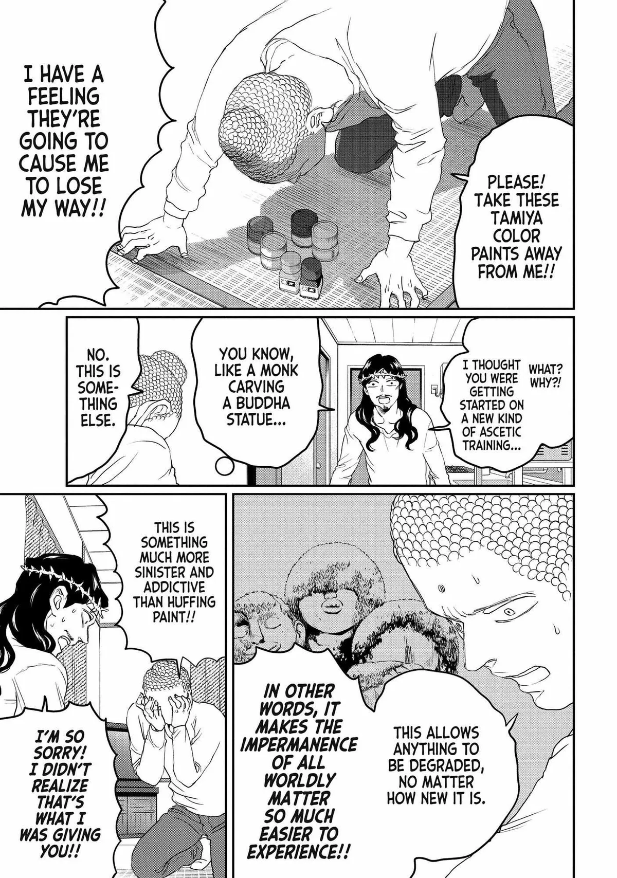 Read Saint Oniisan chapter 112 image 7 on Lezhin