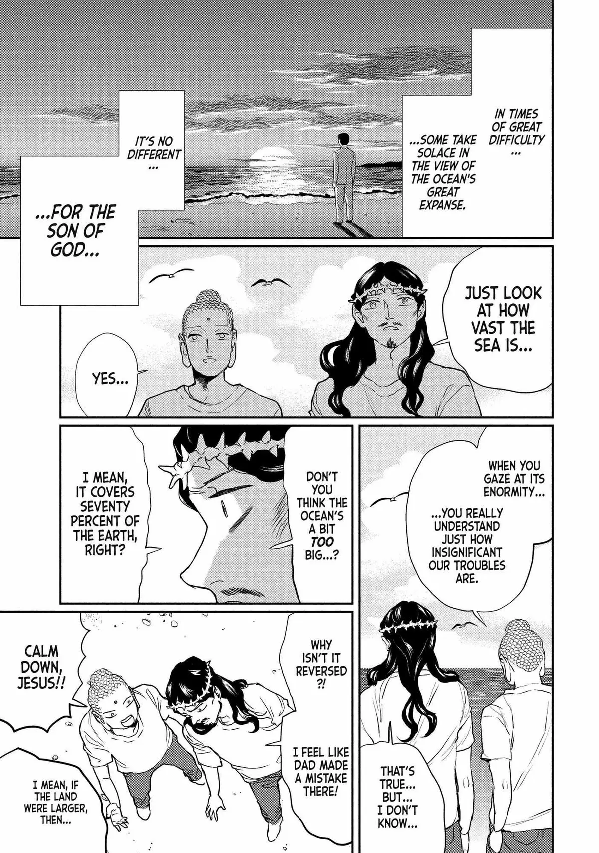 Read Saint Oniisan chapter 115 image 1 on Lezhin