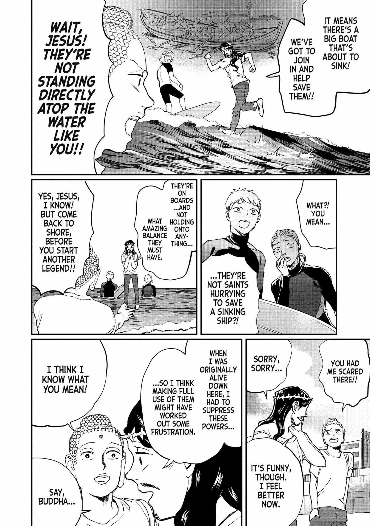 Read Saint Oniisan chapter 115 image 4 on Lezhin