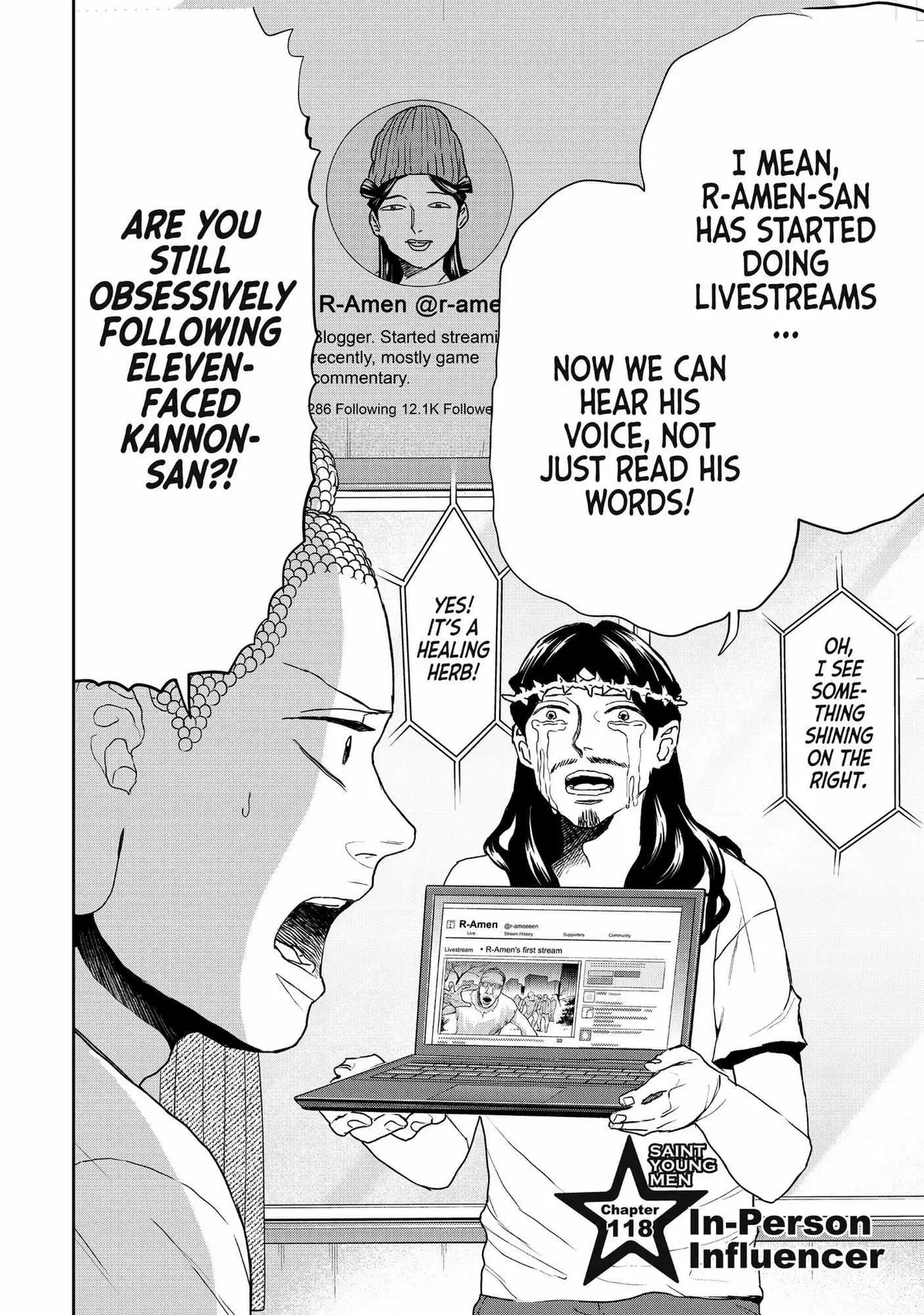 Read Saint Oniisan chapter 118 image 2 on Lezhin