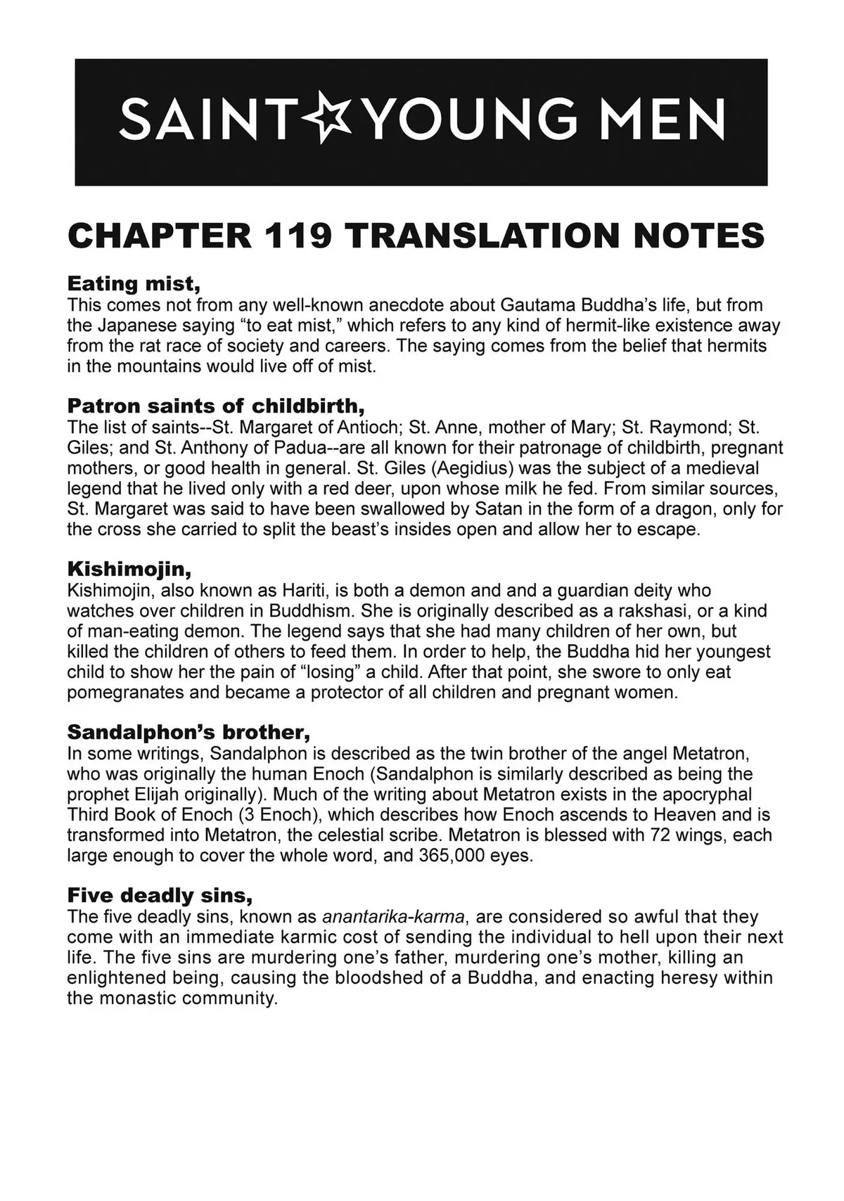 Read Saint Oniisan chapter 119 image 11 on Lezhin