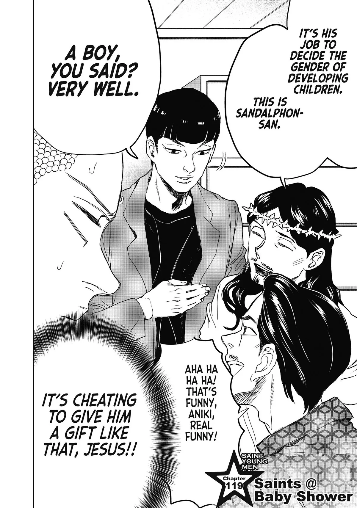 Read Saint Oniisan chapter 119 image 2 on Lezhin