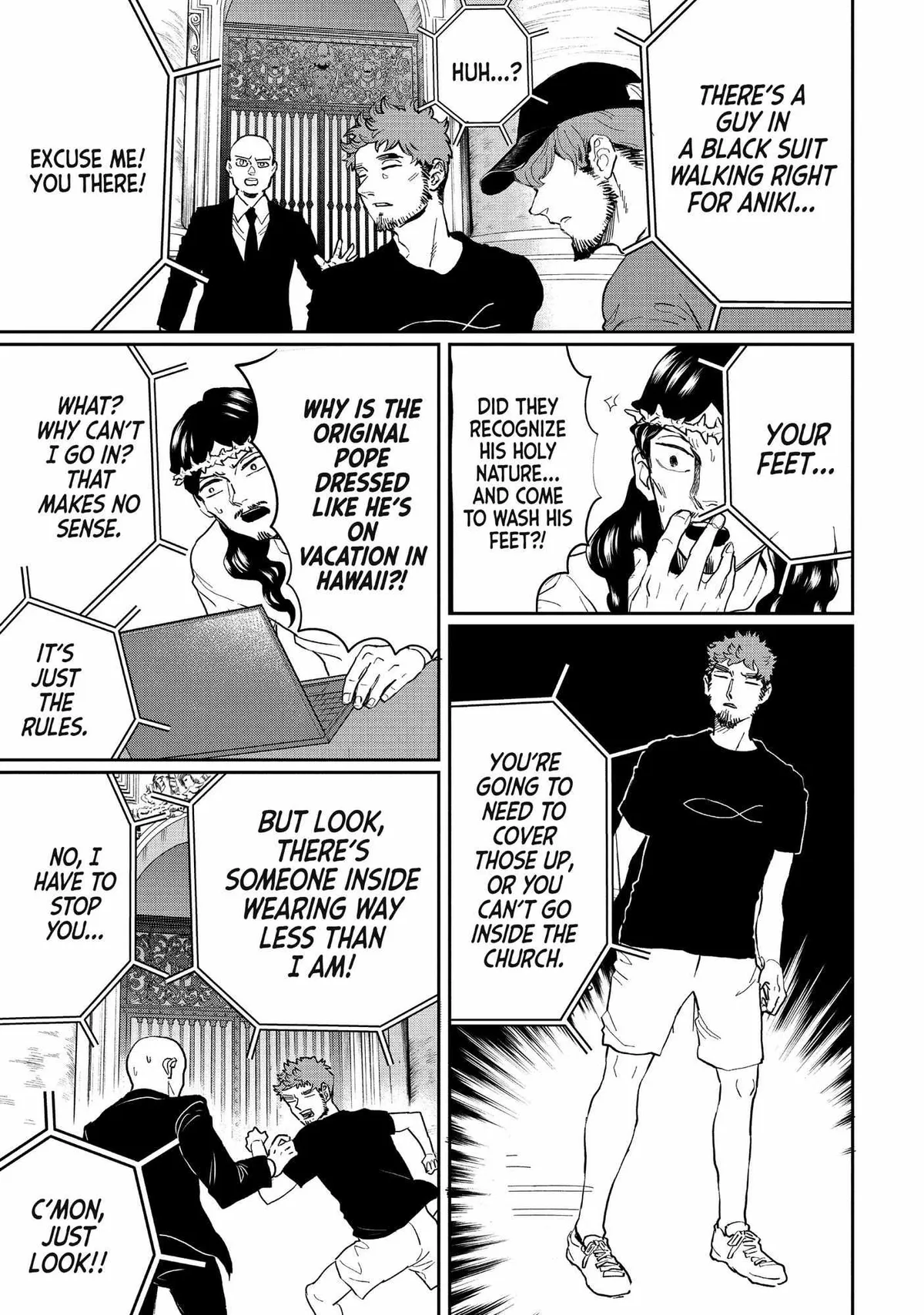 Read Saint Oniisan chapter 120 image 11 on Lezhin