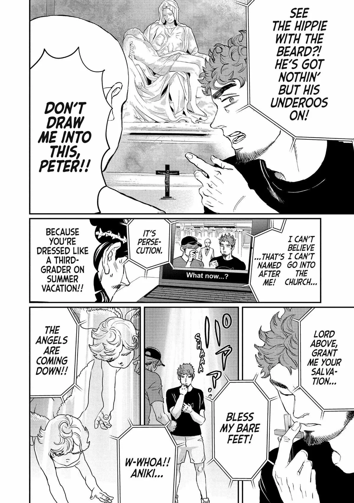 Read Saint Oniisan chapter 120 image 12 on Lezhin