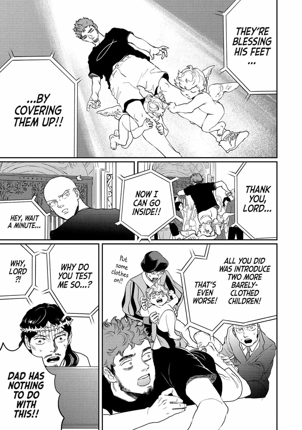 Read Saint Oniisan chapter 120 image 13 on Lezhin