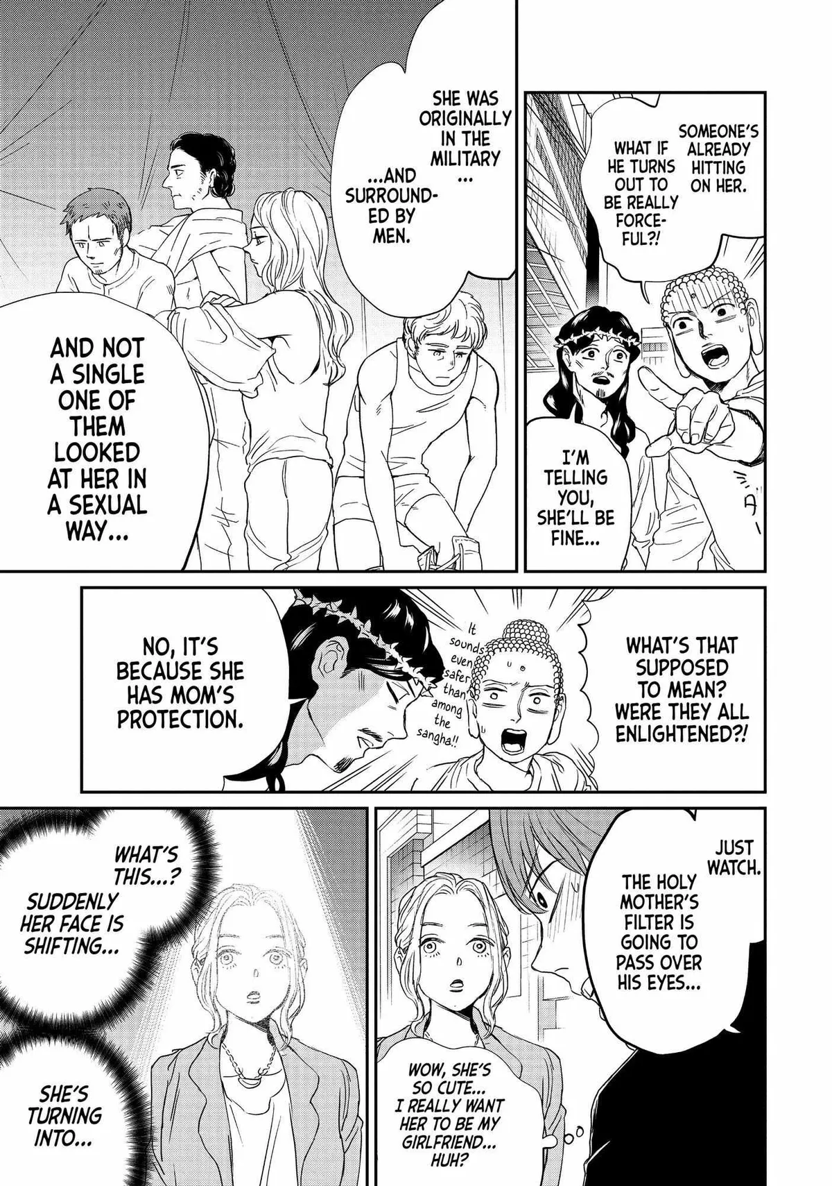 Read Saint Oniisan chapter 123 image 13 on Lezhin